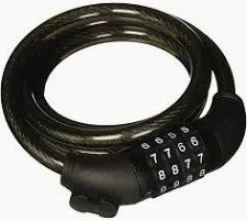 CANDADO ROCKBROS DE CONBINACION DE CABLE FORRADO