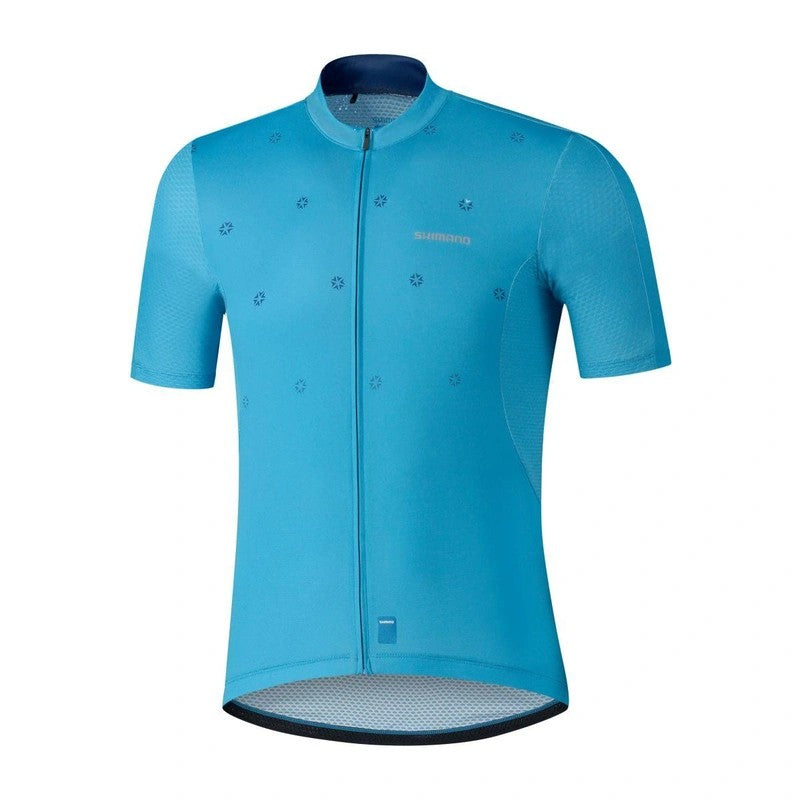 JERSEY DE CICLISMO MANGA CORTA CW-JSPS-US51M AZUL
